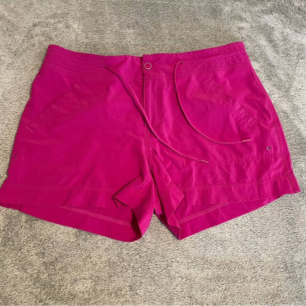 Athleta Hudson Board Shorts 14 Hot Pink #1099